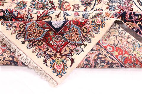 Mashad Green Hand Knotted 129 X 203 Area Rug 254-30228 Image 10