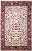 Mashad Green Hand Knotted 129 X 203 Area Rug 254-30228 Thumb 0