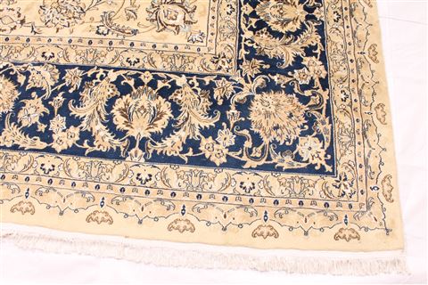 Mashad Beige Hand Knotted 128 X 190 Area Rug 254-30229 Image 1