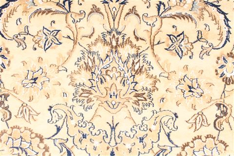 Mashad Beige Hand Knotted 128 X 190 Area Rug 254-30229 Image 2