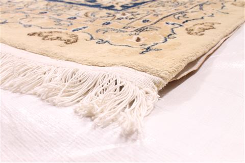 Mashad Beige Hand Knotted 128 X 190 Area Rug 254-30229 Image 3