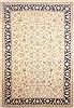 Mashad Beige Hand Knotted 128 X 190  Area Rug 254-30229 Thumb 0