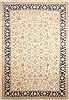 Mashad Beige Hand Knotted 128 X 190 Area Rug 254-30229 Thumb 0