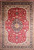 Tabriz Blue Hand Knotted 132 X 190  Area Rug 254-30230 Thumb 0