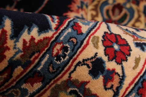 Mashad Beige Hand Knotted 133 X 194 Area Rug 254-30231 Image 2