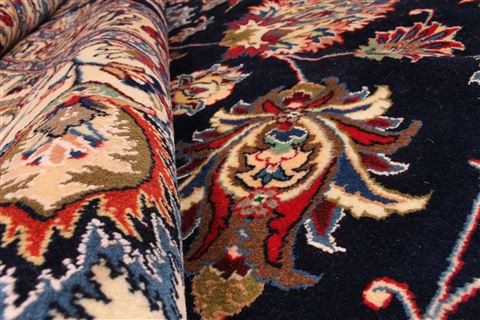 Mashad Beige Hand Knotted 133 X 194 Area Rug 254-30231 Image 5