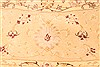 Tabriz Beige Round Hand Knotted 131 X 131 Area Rug 254-30233 Thumb 8