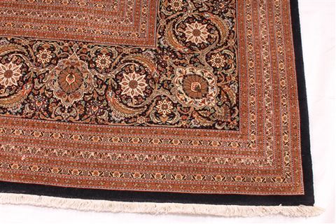 Mahi Beige Hand Knotted 131 X 196 Area Rug 254-30234 Image 1