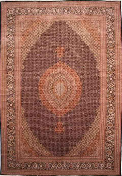 Mahi Beige Hand Knotted 131 X 196 Area Rug 254-30234 Image 0