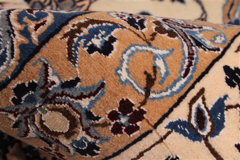 Nain White Hand Knotted 135 X 2011 Area Rug 254-30238 Image 12