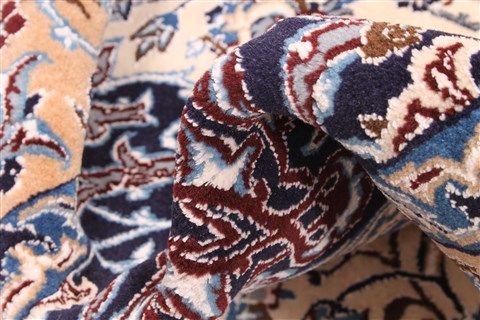 Nain White Hand Knotted 135 X 2011 Area Rug 254-30238 Image 14