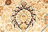 Tabriz Beige Hand Knotted 143 X 210  Area Rug 254-30240 Thumb 4