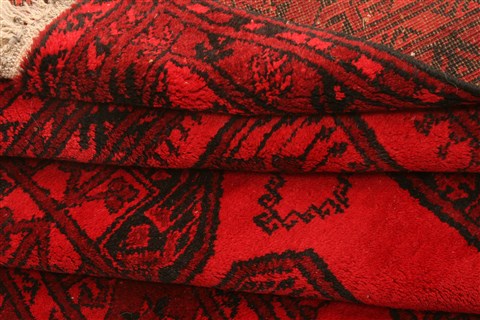 Bokhara Red Hand Knotted 48 X 72 Area Rug 100-30241 Image 4