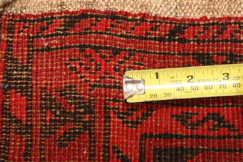 Bokhara Red Hand Knotted 48 X 72 Area Rug 100-30241 Image 5