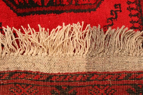Bokhara Red Hand Knotted 48 X 72 Area Rug 100-30241 Image 6