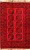 Bokhara Red Hand Knotted 48 X 72 Area Rug 100-30241 Thumb 0