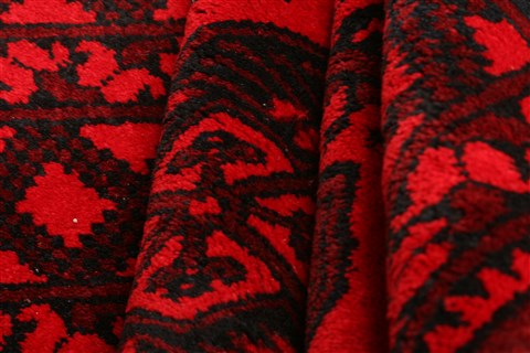 Bokhara Red Hand Knotted 411 X 65 Area Rug 253-30242 Image 2