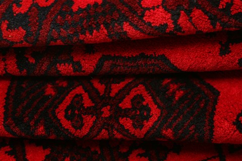 Bokhara Red Hand Knotted 411 X 65 Area Rug 253-30242 Image 3