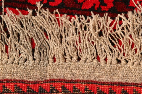 Bokhara Red Hand Knotted 411 X 65 Area Rug 253-30242 Image 4