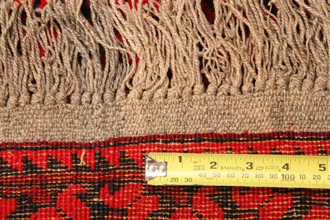 Bokhara Red Hand Knotted 411 X 65 Area Rug 253-30242 Image 5