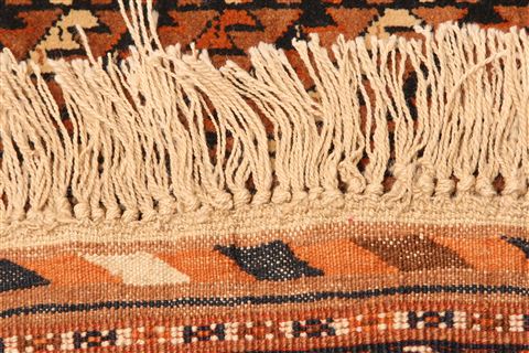 Baluch Brown Hand Knotted 37 X 55 Area Rug 253-30247 Image 7