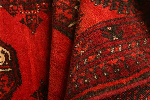 Bokhara Red Hand Knotted 35 X 65 Area Rug 100-30250 Image 2