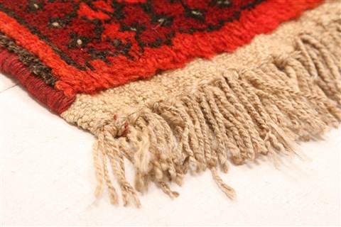 Bokhara Red Hand Knotted 35 X 65 Area Rug 100-30250 Image 6