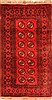 Bokhara Red Hand Knotted 35 X 65  Area Rug 100-30250 Thumb 0