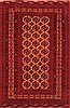 Bokhara Red Hand Knotted 41 X 65 Area Rug 100-30251 Thumb 0
