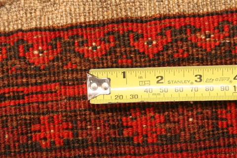 Bokhara Red Hand Knotted 311 X 65 Area Rug 100-30252 Image 4