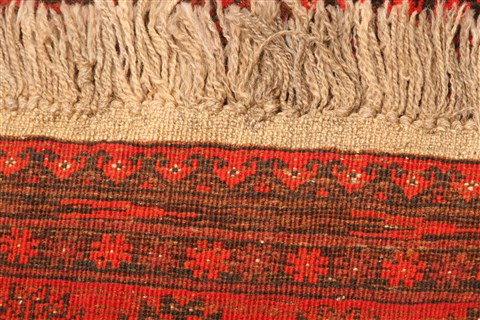 Bokhara Red Hand Knotted 311 X 65 Area Rug 100-30252 Image 5