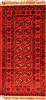 Bokhara Red Hand Knotted 311 X 65  Area Rug 100-30252 Thumb 0