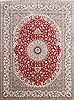 Nain Beige Hand Knotted 910 X 131  Area Rug 254-30253 Thumb 0