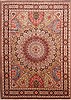Tabriz Multicolor Hand Knotted 101 X 137  Area Rug 254-30255 Thumb 0