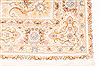 Tabriz Beige Hand Knotted 84 X 116  Area Rug 254-30257 Thumb 2