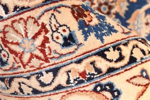 Nain Beige Hand Knotted 86 X 1210 Area Rug 254-30259 Image 12