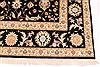 Tabriz Beige Hand Knotted 83 X 105  Area Rug 254-30262 Thumb 1