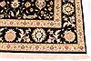 Tabriz Beige Hand Knotted 83 X 105 Area Rug 254-30262 Thumb 1