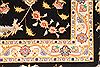 Tabriz Beige Hand Knotted 83 X 105 Area Rug 254-30262 Thumb 5