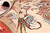 Tabriz Beige Hand Knotted 82 X 116 Area Rug 254-30264 Thumb 10