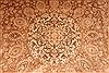 Tabriz Beige Hand Knotted 97 X 129  Area Rug 254-30271 Thumb 4