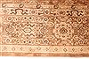Tabriz Beige Hand Knotted 97 X 129  Area Rug 254-30271 Thumb 2