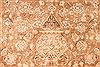 Tabriz Beige Hand Knotted 97 X 129 Area Rug 254-30271 Thumb 3