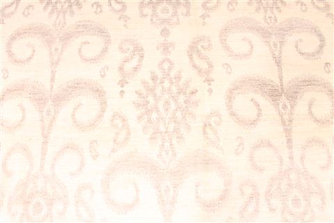 Pishavar Beige Hand Knotted 99 X 142 Area Rug 254-30273 Image 2