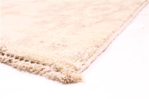 Pishavar Beige Hand Knotted 99 X 142 Area Rug 254-30273 Image 3