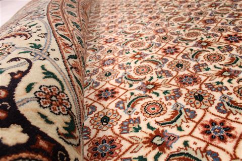 Mahi Beige Round Hand Knotted 710 X 710 Area Rug 254-30276 Image 7