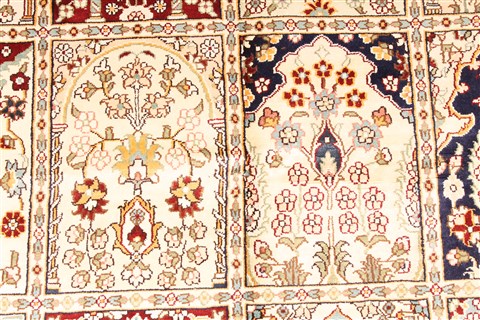 Bakhtiar Multicolor Hand Knotted 43 X 64 Area Rug 254-30284 Image 2