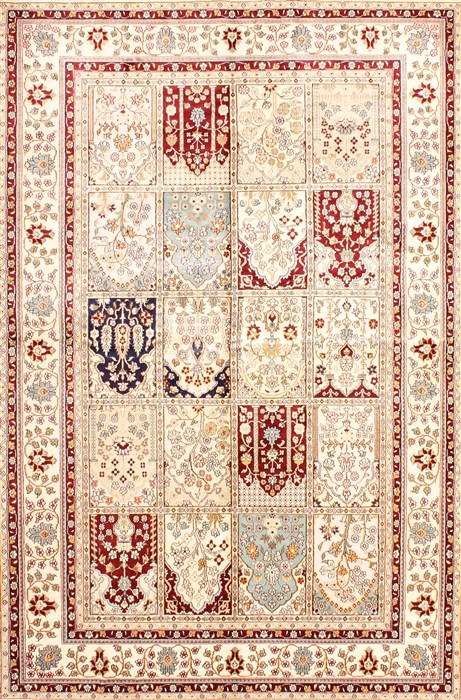 Bakhtiar Multicolor Hand Knotted 43 X 64 Area Rug 254-30284 Image 0