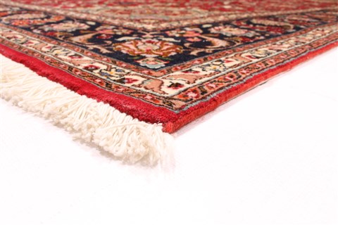 Tabriz Beige Hand Knotted 51 X 69 Area Rug 254-30286 Image 6
