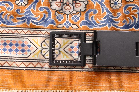 Qum Brown Hand Knotted 33 X 50  Area Rug 254-30292 Image 8